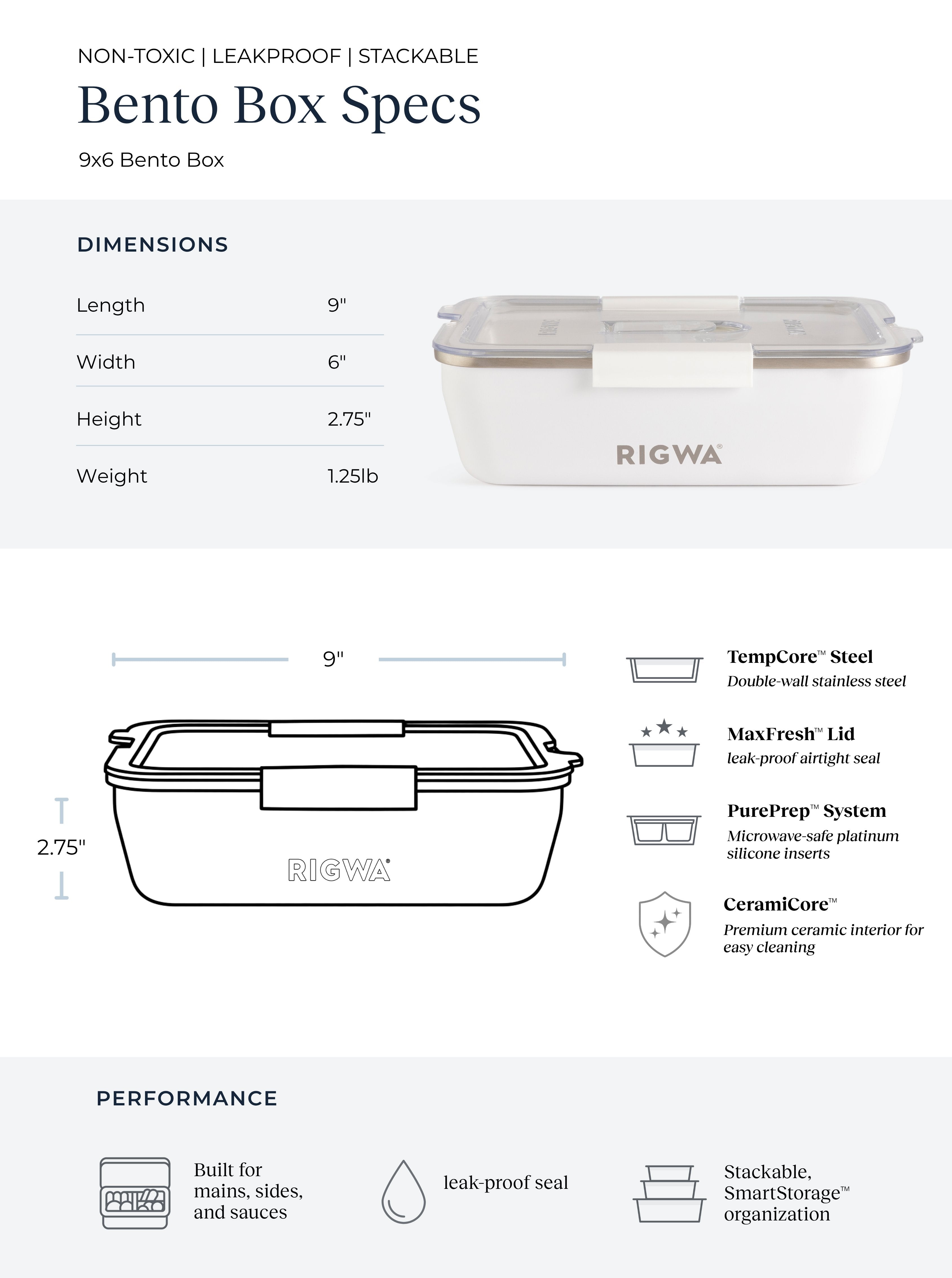 Bento Box Kit (9x6)