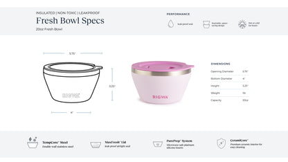 Insulated Bowl Kit (20oz)