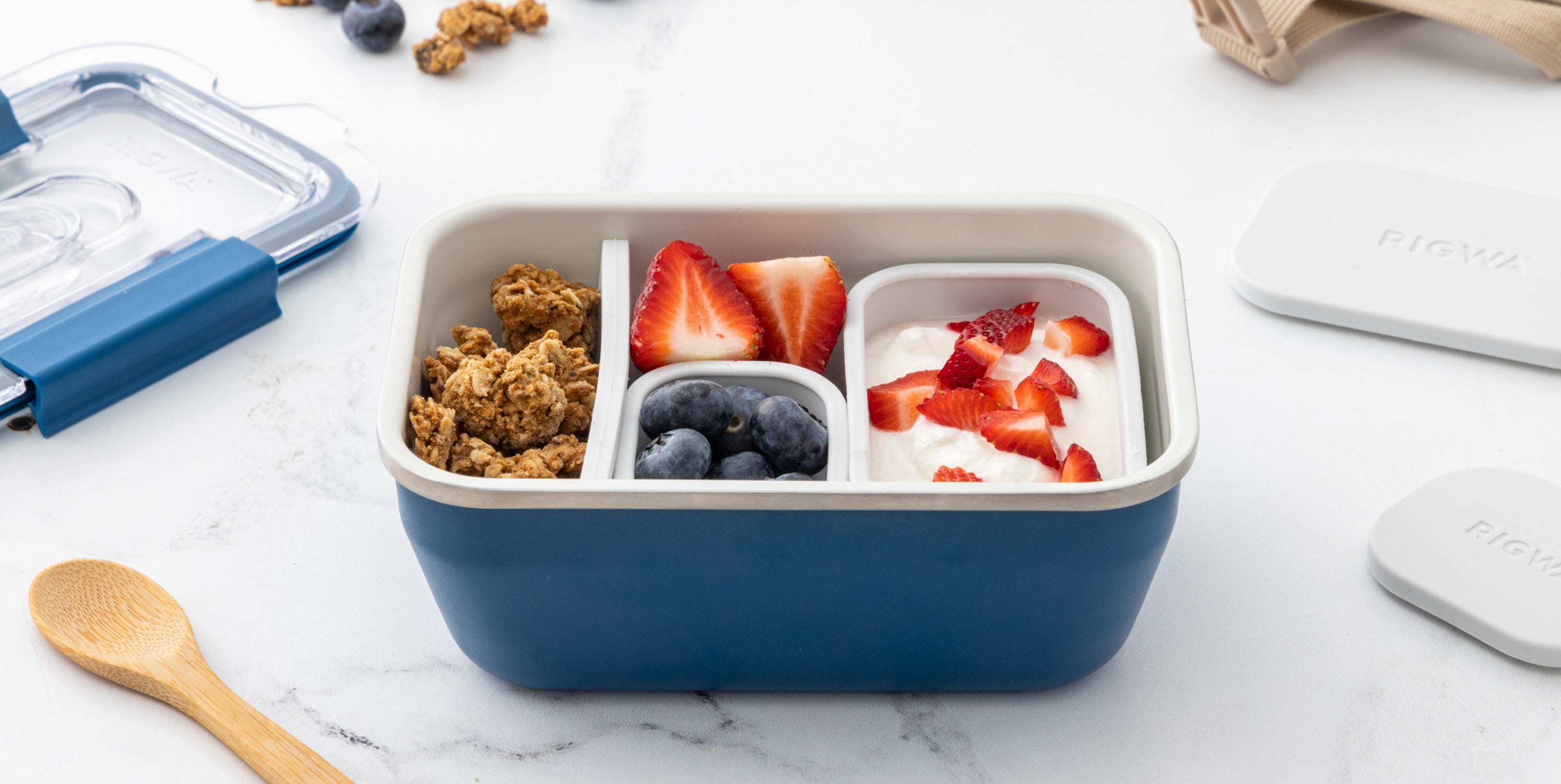 Travel Lunch Bento Hot | Cold Box (REX 9x6) – RigwaLife