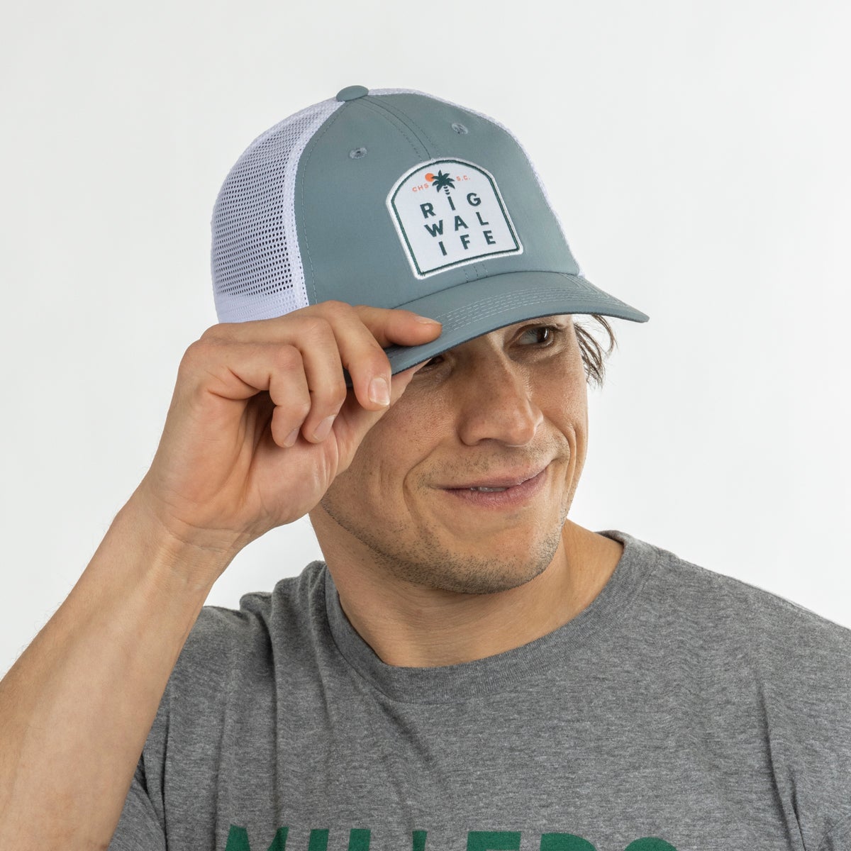 Performance Trucker in Pale Slate