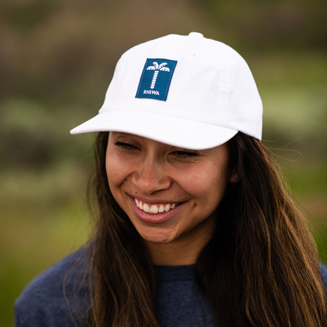 Dad Hat in White