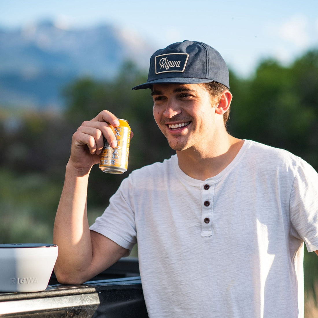 Camp Hat in Navy