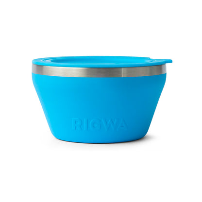 Kinsman Enterprises 16033 Non-Weighted Insulated Bowl, 12 oz, Blue