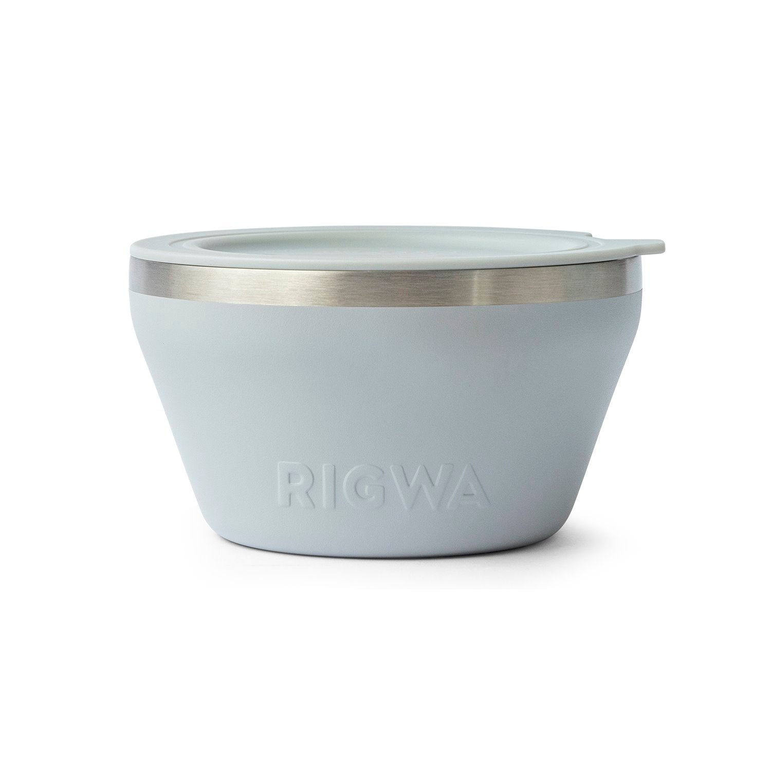 RIGWA Stainless Steel Insulated Food Container - Hot and Cold Insulated  Bowl - Vacuum Sealed Containers for Food - Bowls with Lids, 20oz, Stainless
